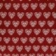 Tissu Amor Coton 57fils Rouge