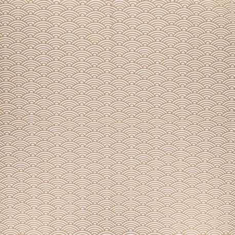 Tissu Japan Coton 57fils Galet 