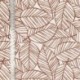 Tissu Feuilles Coton 57fils Feu 