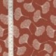 Tissu Ginko Coton 57fils Feu 