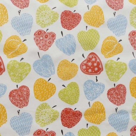 Tissu Coton Enduit Anna Multico