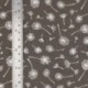 Tissu Ombelle Coton 57fils Taupe