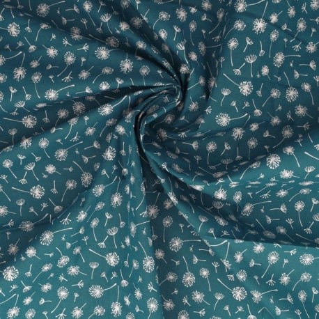 Tissu Ombelle Coton 57fils Canard 