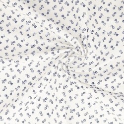 Tissu Starlette Coton 57fils Gris