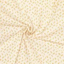 Tissu Starlette Coton 57fils Curry 
