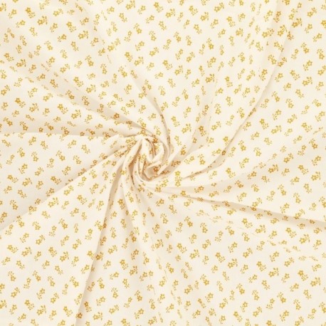 Tissu Starlette Coton 57fils Curry 