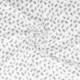 Tissu Starlette Coton 57fils Noir 