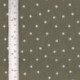 Tissu Pois Coton 57fils Kaki