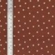 Tissu Pois Coton 57fils Feu 