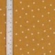 Tissu Pois Coton 57fils Curry 