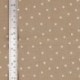 Tissu Pois Coton 57fils Galet 