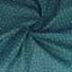 Tissu Pois Coton 57fils Canard 