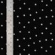 Tissu Pois Coton 57fils Noir 