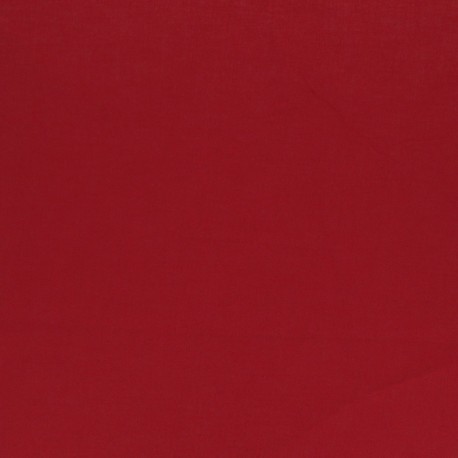 Tissu Gael Coton 57fils Rouge 