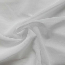 Tissu Tulle Elastique Blanc 