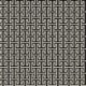 Tissu Viscose Imprimé Labyrinthe Noir 