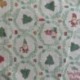 Tissu Hycu Toile Fond Coloris Lin Noel Vert 