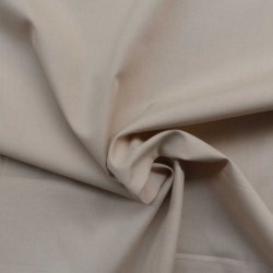 Tissu Percale Uni Naturel