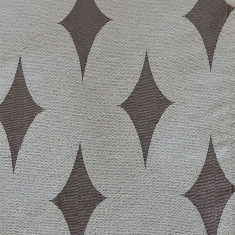 Tissu Bouclette Jacquard Arca Bronze 