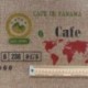 Tissu Aspect Jute Cafe Panama