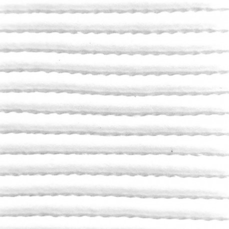 Tissu Hutch Simili Blanc 