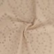 Tissu Broderie Anglaise Arabesque Mastic 