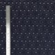 Tissu Broderie Anglaise Flor Marine