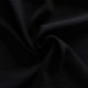 Tissu Polyester stretch Gaufré Soft Noir 