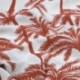 Tissu Toile Imprimée Zabeth Terracotta