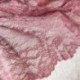 Tissu Dentelle Fleur Rachel Rose Foncé