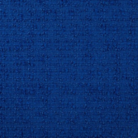 Tissu Boucle Tailleur Jenna Bleu Roi