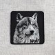 Ecusson animaux sauvages - Wolf