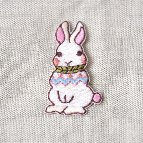 Ecusson theme foret - Lapin