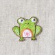 Ecusson theme foret - Grenouille