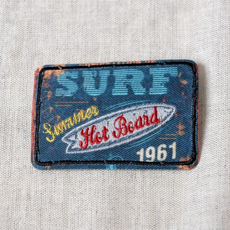 Ecusson sport vintage - Surf