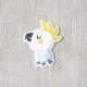 Ecusson petits animaux mignons - Huppe