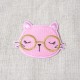 Ecusson animaux planete citron - Chat