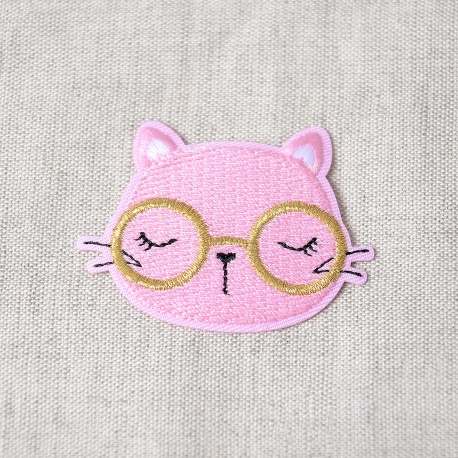 Ecusson animaux planete citron - Chat