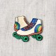 Ecusson esprit seventies - Roller