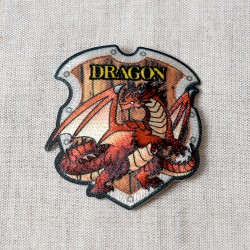 Ecusson blason animaux fantastiques - Dragon