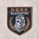 Ecusson blason tete de mort - Gladiator