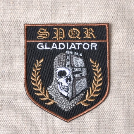 Ecusson blason tete de mort - Gladiator