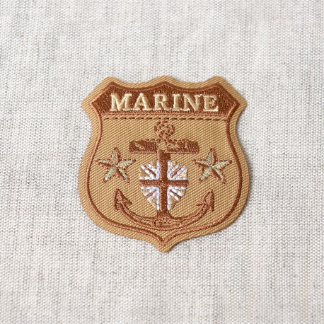 Ecusson blason marine - Camel