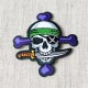 Ecusson theme pirate - Tête de mort