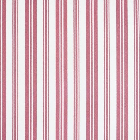 Tissu Coton Imprimé Amboise Rouge