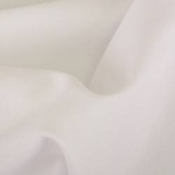 Tissu Burlington Grande Largeur Blanc 