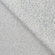Tissu Popeline Imprimée Grains de Café Menthe 