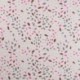 Tissu Popeline Imprimée Feuilles Fuchsia 