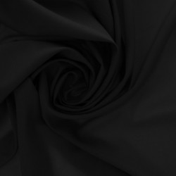 Tissu Viscose Unie Lisette Noir