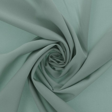 Tissu Claudine Uni Vert D'eau